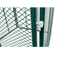 Composteur de jardin en acier 800L, cadre modulaire à fixation par emboîtement, revêtement poudré, montage facile, robuste, résistant aux intempéries, anti-rouille, pour extérieur