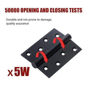 Haut de gamme personnalisé en acier inoxydable multifonctionnel 315 ° grand angle tampon fermeture charnière meubles porte charnière de porte en bois - Product Image 2