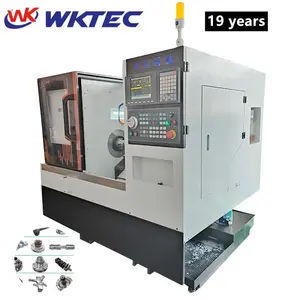 Gang Type Cnc Slant Bed Lathe Machine instead of Cnc Gsk Or Syntec Systeam Mini Cnc Lathe Machine