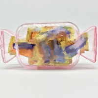 Récipient de nourriture mignon d'emballage en plastique Emballage de boîte-cadeau en gros Fournisseur de boîte de chocolat coloré transparent