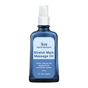 Aceite de masaje para estrías, aceite rico en plantas con vitamina E, aceites de jojoba y árnica de almendras dulces - Product Image 1