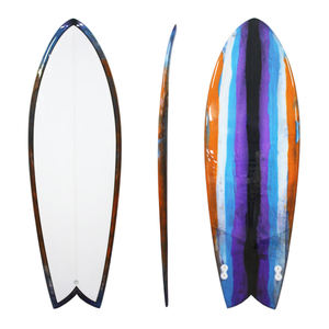 Planche <span class=keywords><strong>de</strong></span> surf longboard personnalisée en fibre <span class=keywords><strong>de</strong></span> verre et mousse PU, modèle queue <span class=keywords><strong>de</strong></span> <span class=keywords><strong>poisson</strong></span> - Product Image 2