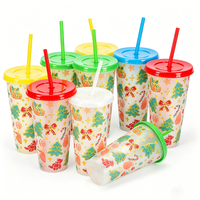 Gobelet magique jetable à changement de couleur activé par le froid pour boissons, jus et boissons froides