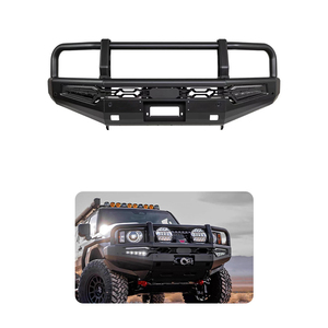 Parachoques Delantero de Acero para Toyota <span class=keywords><strong>Land</strong></span> <span class=keywords><strong>Cruiser</strong></span> LC71 LC76 LC78 LC79 LC100 LC250 LC300 BYD Leopard <span class=keywords><strong>5</strong></span> BJ40 Tank 400 G700 Hilux - Product Image 1