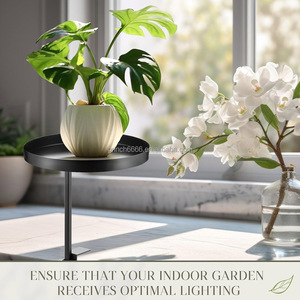 Étagère de fenêtre pour <span class=keywords><strong>plantes</strong></span>, plateaux à pince, décoration, étagère de fenêtre réglable, pince pour fenêtre, plateau à pince pour <span class=keywords><strong>plantes</strong></span> d'intérieur, plateau d'extension en métal - Product Image 4