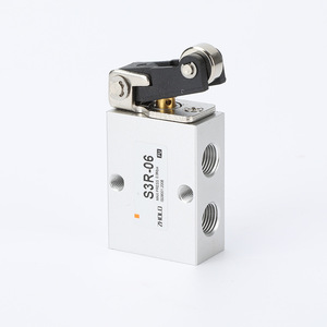 Vanne mécanique à deux positions et trois voies S3R-06 Airtac, type à levier à rouleaux, vanne de commande pneumatique - Product Image 3