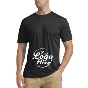 Col playeras maillots de bain pour hommes Rash Guard SPF T-shirt de soleil à manches courtes UPF 50 séchage rapide léger eau de pêche - Product Image 4