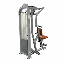 Nueva llegada, gran oferta: Máquina de remo sentado profesional de alta calidad con carga de pin para ejercicios de espalda/hombros en interiores, ideal para gimnasios.
