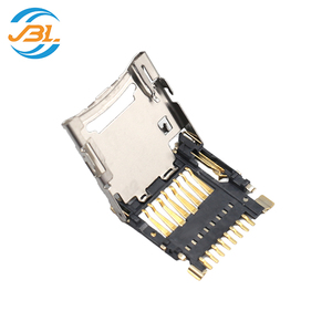 ขั้วต่อการ์ด Micro SD แบบพลิก P to P HIROSE DM3CS-SF <span class=keywords><strong>8</strong></span> พิน ความสูง 1.83 มม. พร้อมสวิตช์ตรวจจับการ์ด แบบ SMT Mount - Product Image 4