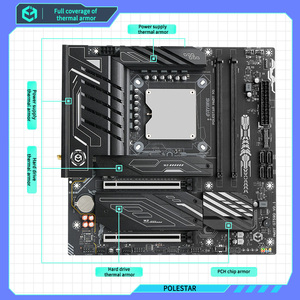 ERYING DIY computadora de escritorio conjunto Intel <span class=keywords><strong>Core</strong></span> I9 14900HX 24C32T DDR5 RAM LGA 1151 nuevo 14900HX <span class=keywords><strong>CPU</strong></span> placa base Combo Gamer - Product Image 5