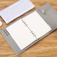 Carnet de notes Fandi, agenda, power bank, carnet A5, couverture de carnet, bloc-notes, impression de logo personnalisé