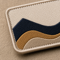 Patchs en toile brodés thermocollants écologiques Cœur/Fleur Logo personnalisé pour vestes en jean et chapeaux Commandes en gros à faible MOQ