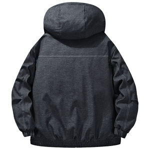 Giacche e Cappotti in Denim Blu per <span class=keywords><strong>Uomo</strong></span>, Fornitura Diretta dalla Fabbrica Cinese - Product Image 5