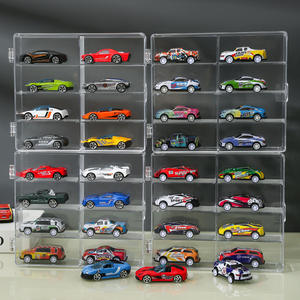 Caja de Almacenamiento Transparente para Modelos de <span class=keywords><strong>Coches</strong></span> a Prueba de Polvo Vitrina de Acrílico para Colección Diecast para <span class=keywords><strong>Hotwheel</strong></span>/Tomica - Product Image 2