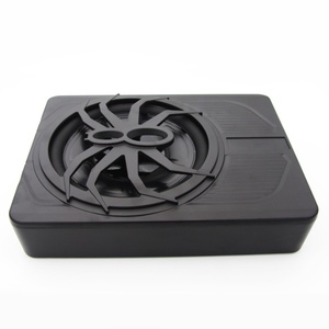 Subwoofer Activo Ultrafino de 10 Pulgadas y 12V para Coche, Altavoz Bajo Asiento de Aluminio con Bajos Potentes, Sistema de Audio para Todos los Modelos - Product Image 1