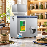 Machine de pesage, de comptage et de remplissage semi-automatique pour granulés et poudres, petite machine d'emballage pour sacs de soja et de riz