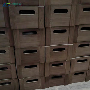 Comptoir <span class=keywords><strong>de</strong></span> cuisine <span class=keywords><strong>plateau</strong></span> fourre-tout Chic Style rustique fleur plante stockage caisses en bois pas cher inachevé fruits caisse et baril - Product Image 3