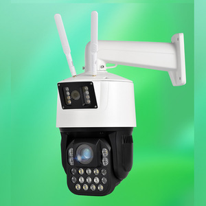 กล้องวงจรปิด TianShiTong Zoom 8Mp สำหรับภายนอกอาคาร กล้องคู่ รองรับ 4G WiFi มองเห็นในเวลากลางคืนได้ไกล 150 เมตร บันทึกภาพบนคลาวด์ รองรับเสียงสองทาง รูปทรงกลม - Product Image 1