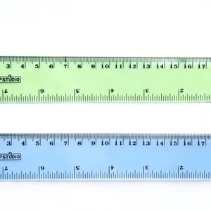 Regla de Medición Transparente de 20 cm y 0.1 cm de Grosor, de Buena Calidad, Marca Surwin, Certificada por EN71/ASTM/FSC, para Estudiantes - Product Image 2