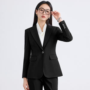 <span class=keywords><strong>Traje</strong></span> <span class=keywords><strong>Azul</strong></span> <span class=keywords><strong>Marino</strong></span> <span class=keywords><strong>para</strong></span> <span class=keywords><strong>Mujer</strong></span>, Nuevo Vestido de Manga Larga <span class=keywords><strong>para</strong></span> Entrevista, Examen Público, <span class=keywords><strong>Traje</strong></span> de Negocios, Moda Otoñal - Product Image 6