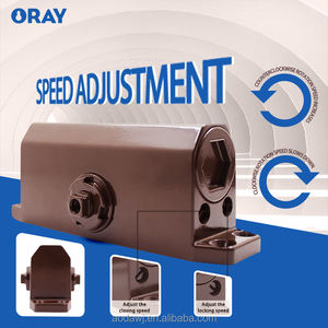 Chiudiporta in Lega di Alluminio Ignifugo, Design Moderno per Porte Scorrevoli in Vetro con Telaio in Alluminio - Product Image 4