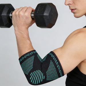 Manchon de compression pour coude abordable (lot de 1 ou 2) - Soutien pour le sport, le travail et le soulagement quotidien de la douleur, genouillères élastiques de compression - Product Image 3