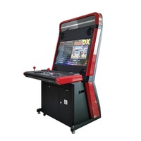 Máquina de Juego de Boxeo Arcade Deportiva de 32 Pulgadas, Operada con Monedas, para 2 Jugadores, Juego de Lucha Clásico en Inglés con Tekken/Metal Slug