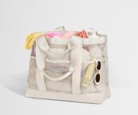 Sac de courses en filet de nylon personnalisé avec logo, grand format, pour le marché, les courses, les cadeaux ou la plage