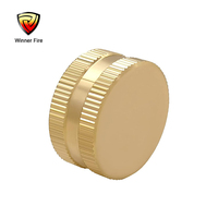 Adaptateur de bouchon femelle 3/4 "en laiton pour tuyau d'arrosage avec rondelles
