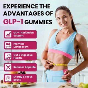 Gummies véganes GLP-<span class=keywords><strong>1</strong></span> à <span class=keywords><strong>prix</strong></span> d'usine, pour la santé intestinale et le bien-être métabolique, soutien naturel de l'appétit, de l'énergie et de l'équilibre digestif - Product Image 3