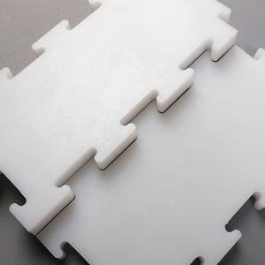 합성 아이스 스케이트 링크를위한 HDPE 플라스틱 스케이트 가능 하키 타일 부드러운 인공 하키 촬영 플레이트 사용자 정의 절단 - Product Image 2