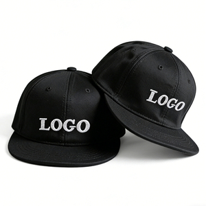 Casquette de baseball sportive vierge en coton 100% avec logo personnalisé, faible MOQ, broderie sur le devant, snapback à visière plate pour enfants, cadeau Ujoy - Product Image 1