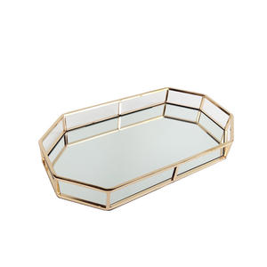 ถาดตกแต่งทองดีไซน์โดดเด่นที่น่าสนใจ,ถาดตกแต่งงานออกแบบเฉพาะงานทำมือ - Product Image 1