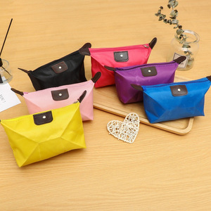 Nueva Bolsa de Cosméticos Mini Color Caramelo, Bolsa de Viaje Pequeña y Portátil para Maquillaje, Almacenamiento de Lápiz Labial y Depiladora, Bolsa de Aseo para Uso Diario - Product Image 2