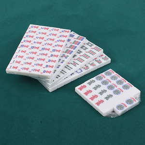 OEM Factory Modern American <b>Mahjong</b> Tiles Melamine Design Portable Eco-Friendly Durable Artistic Classic <b>Mahjong</b> <b>Set</b> - Product Image 2