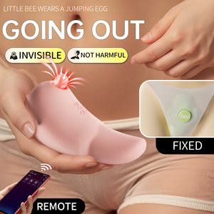 LOVE Portable Long Distance Control Panty Wearable G Spot Multiple 10 Modes <b>Vibration</b> Sucking <b>Vibrators</b> with Thread - Product Image 6