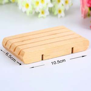 ชั้นวางสบู่แบบใช้มือชั้นวางสบู่ไม้ไผ่คาร์บอนแบบใช้มือสำหรับห้องน้ำชั้นวางสบู่ - Product Image 2