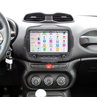 MOOKAKA-Autoradio Stéréo Android pour Jeep Renegade 2016-2021, Lecteur Multimédia GPS, Carplay Sans Fil, Unité Principale, 9 Pouces