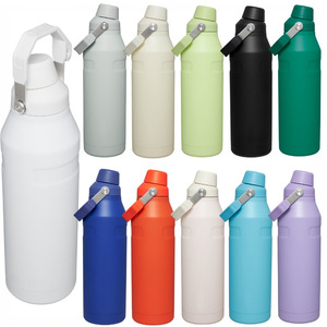 For New Arrival 18oz/25oz/40oz 304 Stainless Steel Double Wall Vacuum Insulated Water Bottle 6-12 Hours Thermal Insulation - Product Image 4