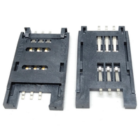 Connecteur pour prise de carte SIM 8P, le meilleur support pour carte Micro Sim, livraison rapide, 5 pièces