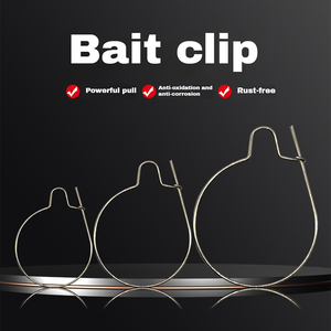 Clips d'appât en acier au carbone haute résistance personnalisés, épingles de sécurité tranchantes pour la pêche à la <span class=keywords><strong>carpe</strong></span>, matériel terminal - Product Image 4
