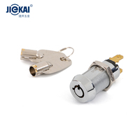 Serrure à came électronique super durable en alliage de zinc 19 mm à rappel automatique pour machine de jeu d'arcade JK210