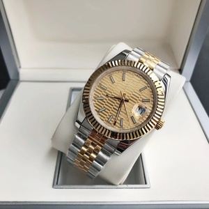 High-quality luxury 41mm men's mechanical <b>watch</b> with original sapphire crystal dial and stainless steel <b>case</b>, water-resistant - Product Image 2