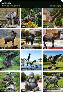 YOUFINE Statue de Dauphin en Bronze Taille Réelle Personnalisée, Sculpture <span class=keywords><strong>Trio</strong></span> en Équilibre pour Art Extérieur, Parcs et Jardins, Vente en Gros - Product Image 4