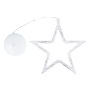 1PC Noël LED Ventouse Lustre Père Noël Étoiles Lumières Fête De Vacances Fenêtre Décor Lampes Alimenté Par Batterie - Product Image 6