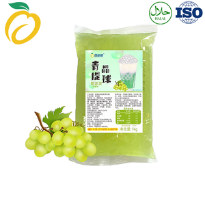 Chá de Bolhas Instantâneo por Atacado com Gelatina de Pandan Verde Autêntica Pronto para Beber - Product Image 4