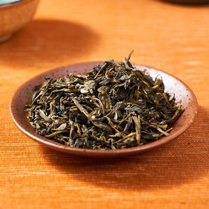 2022 thé vert biologique Premium 500g jasmin émeraude feuilles mobiles thé de santé dans un sac ou une boîte emballage pour thé à bulles - Product Image 3