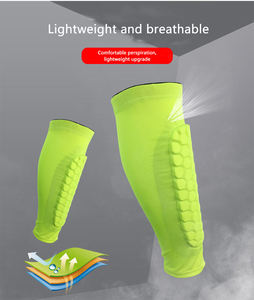 Protège-tibias de football légers en mousse EVA élastique, manchons de protection pour mollets pour enfants, adultes et jeunes - Product Image 6