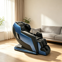 Sillón de Masaje Ejecutivo con Calor y Gravedad Cero, Sillón Reclinable Comercial para Sala de Juntas