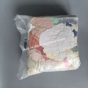 Trapos de Algodón de Colores Reutilizados, Solución de Limpieza Industrial Económica y Eficiente - Product Image 1
